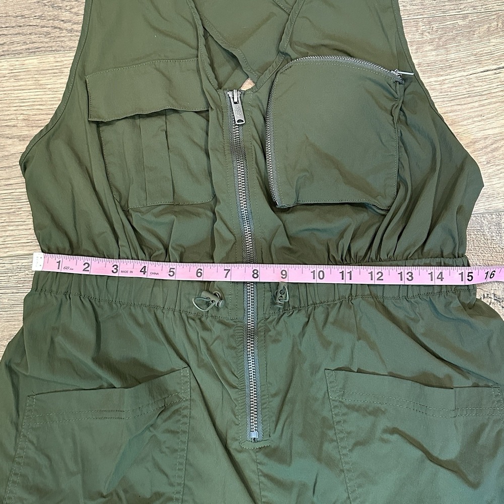 Free People Olive Green Romper - Picture 4 of 11